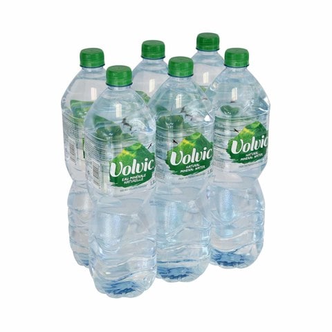 Volvic Natural Mineral Water 1.5L&times;6