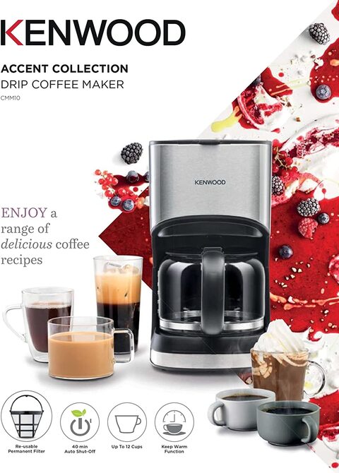 Automatic shut off outlet coffee maker