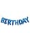 Goldedge - Happy Birthday Foil Balloon Set