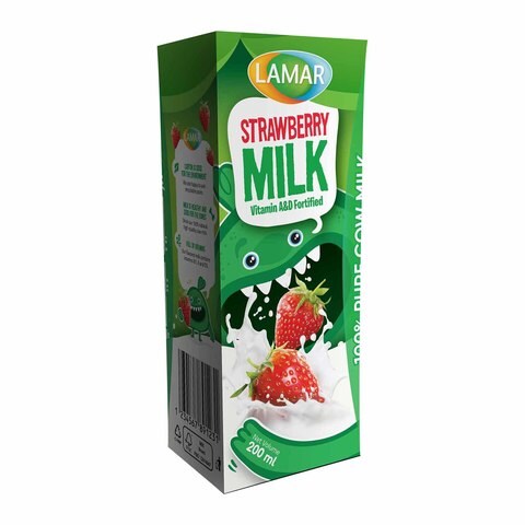 Lamar Strawberry Milk - 200 ml