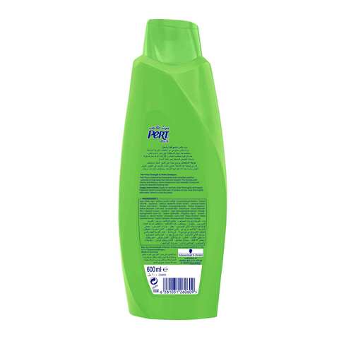 Pert Plus Strength &amp; Shine Shampoo with Henna and Hibiscus Extract, 600ML