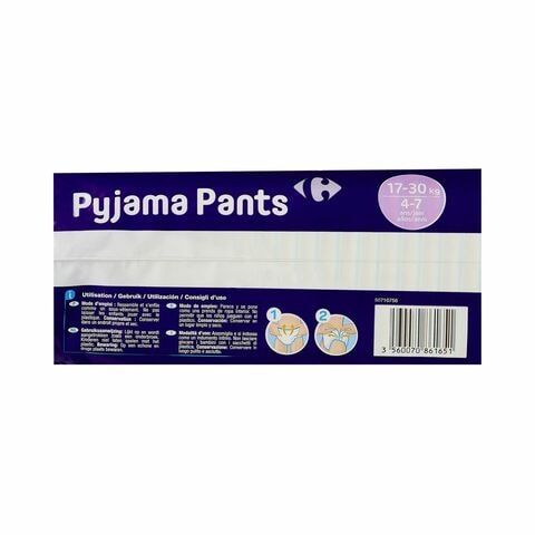 Carrefour Pyjama Pant Diaper 17-30kg 15 Diapers