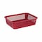 Cosmoplast Fruit Tray Large Red 40x31x11cm