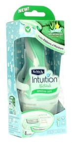 Buy Schick Intuition Naturals Razor Kit For Sensitive Care For Women 1 Piece in Kuwait