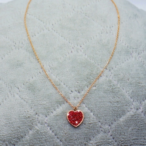 Aiwanto Heart Necklace Gift for Valentine&#39;s Day Neck Chain Necklace