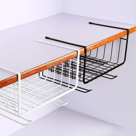 Decdeal - Under Shelf Storage Under Shelf Basket Shelves for Cabinet Organizer Storage for Kitchen