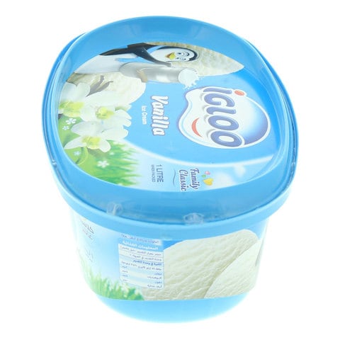 Igloo Vanilla Ice Cream 1L
