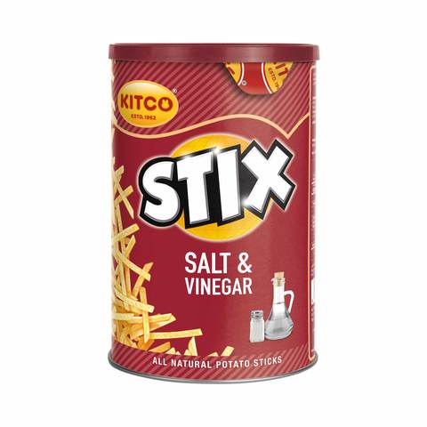 Kitco Stix Salt And Vinegar Potato Sticks 45g