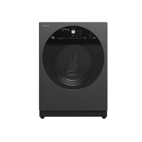 Hitachi Washer Dryer (BD-D120XGV 3CG-X) 12KG Washing, 8KG Drying Dark Grey (Plus Extra Supplier&#39;s Delivery Charge Outside Doha)