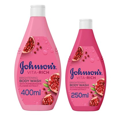 Body lotion 500ML-JOHNSON'S VITA RICH WITH rose water