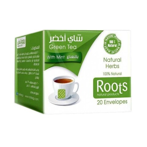 Roots Green Tea - 20 Tea Bags