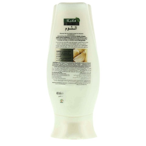 Vatika Naturals Spanish Garlic Natural Hair Growth Conditioner For Weak Falling Hair 400ml
