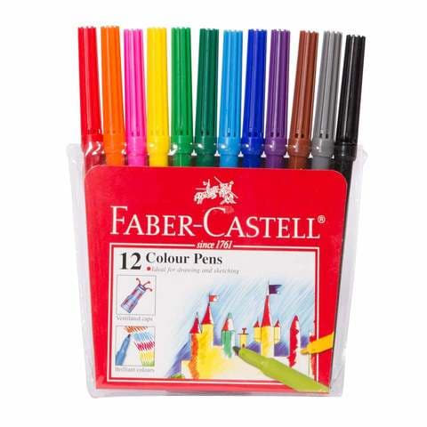 Buy Faber Castell Magic Color Pen Washable 12 Colors Online