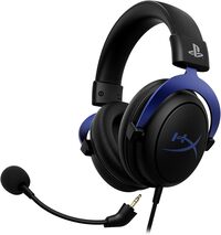 HyperX Cloud - Gaming Headset, Playstation Official Licensed Product, For PS5 And PS4, Memory Foam Comfort, Noise-Cancelling Mic, Durable Aluminum FRAMe