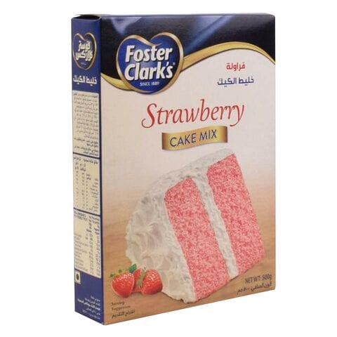 Foster Clark&#39;S Cake Mix Strawberry 500 Gram