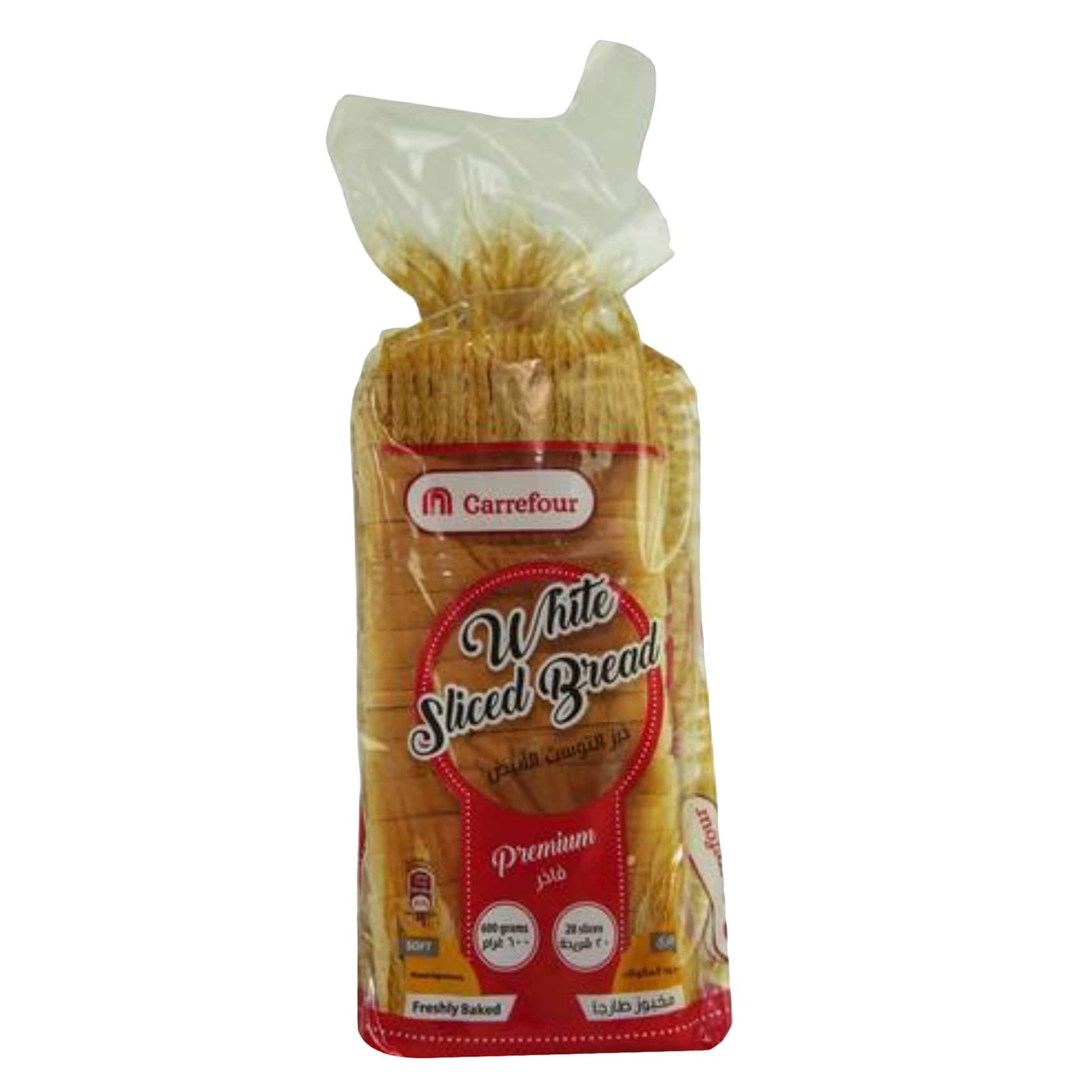 Buy Carrefour White Bread 600g Online Shop Bakery on Carrefour UAE
