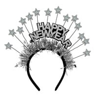 New Year Star Headband Silver