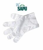 اشتري SAPU 100-Piece Disposable Clear Gloves في الامارات