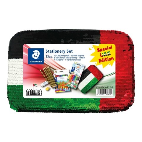 Staedtler Special UAE Edition Stationery Set STP-PACK-327-F Multicolour 33