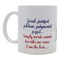 Ajooba Jovial Quotes Printed Mug White