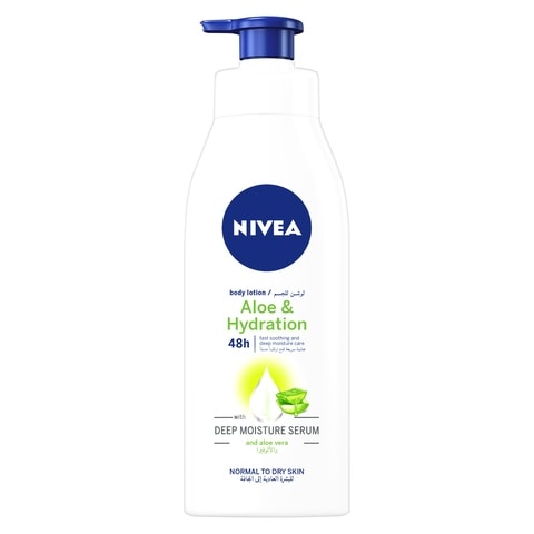 NIVEA Body Lotion Hydration Aloe Vera Normal to Dry Skin 400ml