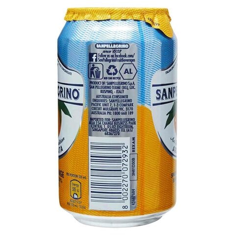 Sanpellegrino Aranciata Orange Juice 330ml