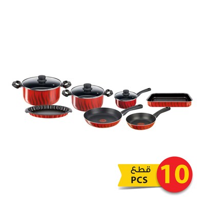 Buy Tefal G6 Super Cook Fry Pan 26cm And 24cm 2 PCS Online - Shop Home &  Garden on Carrefour UAE