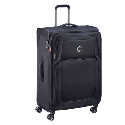 Verst Geestig Kent Delsey Optimax 4 Wheel Trolley Suitcase 80cm Black