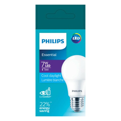 Philips E27 Essential LED Bulb 7W 1 Piece