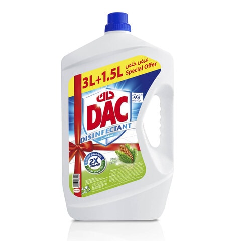 DAC 2X Power Disinfectant Cleaner Pine White 4.5L price in UAE ...