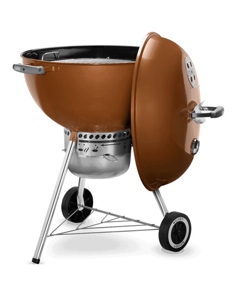 Weber 22in Original Kettle Premium Charcoal Grill 22