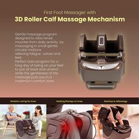 Zeitaku LEFUUL Leg, Foot, Knee and Calf Massager for Joints and Muscle Pain Relief with Airbags, Kneading, Rollers Vibration, Shiatsu Therapy and 17 different Massage Combinations