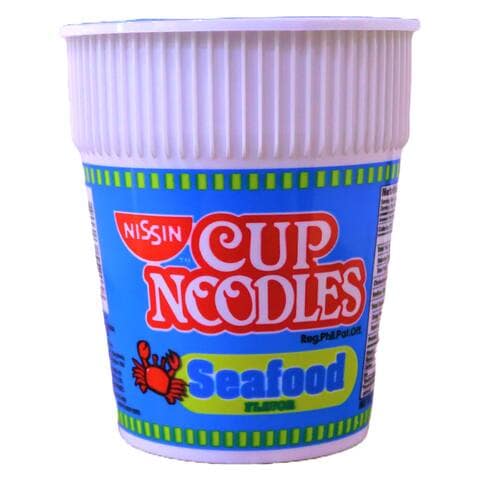 نيسين كأس نودلز بطعم المأكولات البحرية 60 غرام