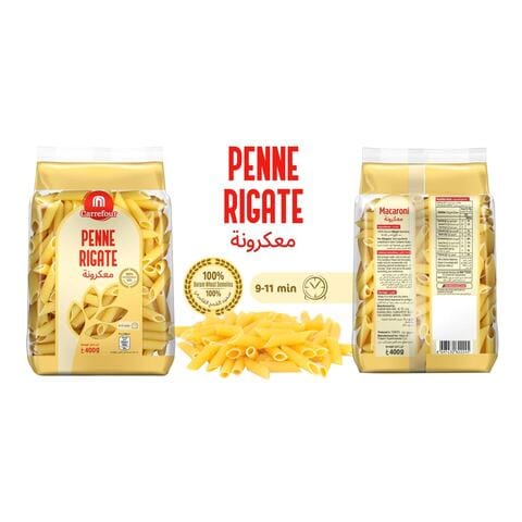 Carrefour Penne Rigate Pasta 400g Pack of 3