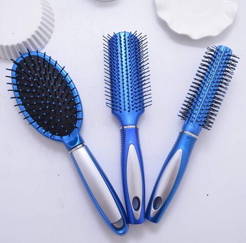 3 Pieces Hair Brush Set Detangling Anti static Paddle Hair Tail Comb Wet Dry Brush for Women Men Hair Styling