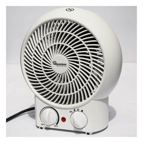Buy White Fan Heater, 3 Heat Settings- Rm/475 Online - Carrefour Kenya