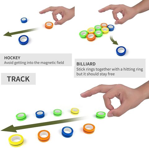 Finger fidget deals magnetic rings