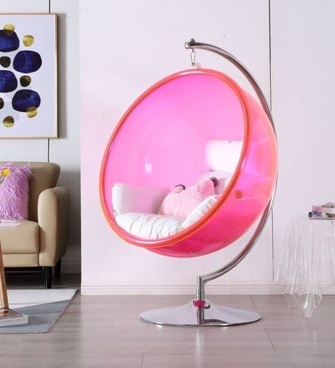 Clear bubble best sale hanging chair