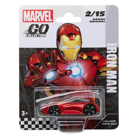Marvel Diecast Racing Car Single Pack Assorted