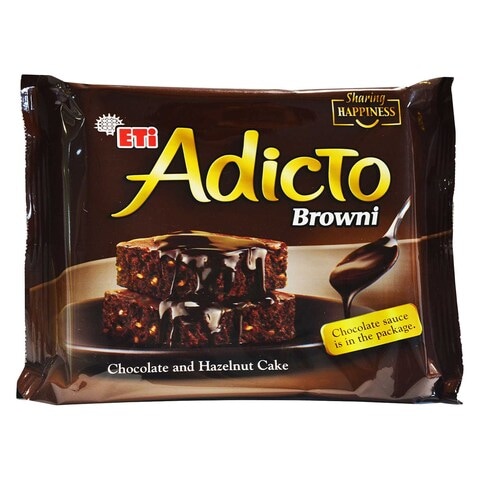 ETi Adicto Browni Chocolate And Hazelnut Cake 200g