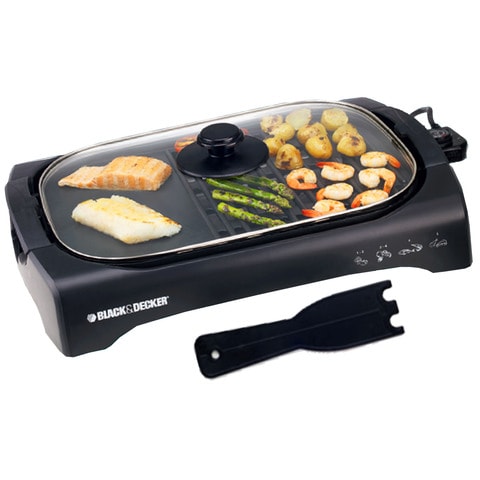 Black 2025 decker grill