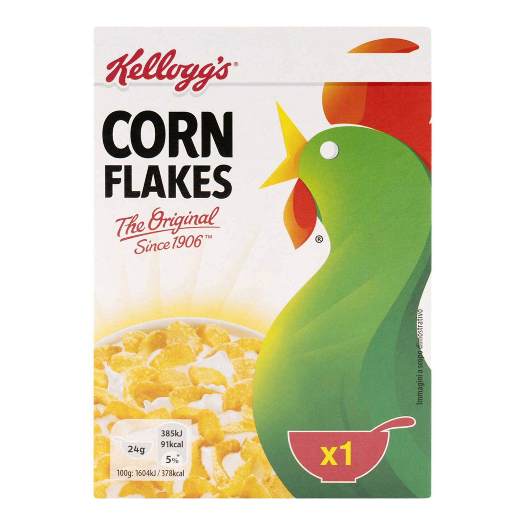 Buy Kellogg S Corn Flakes 24g Online Shop Food Cupboard On Carrefour Uae