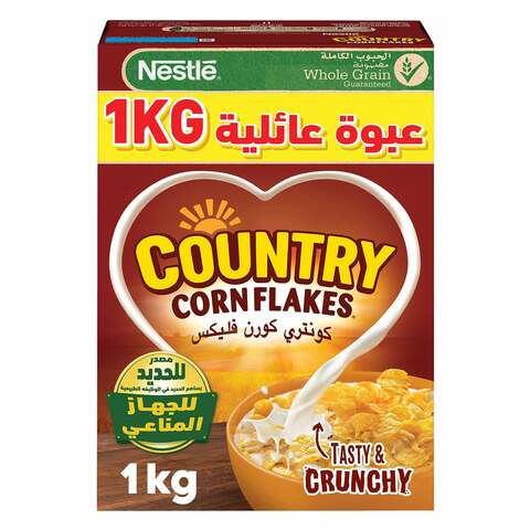 Country Corn Flakes Value Pack 1kg Online | Carrefour KSA