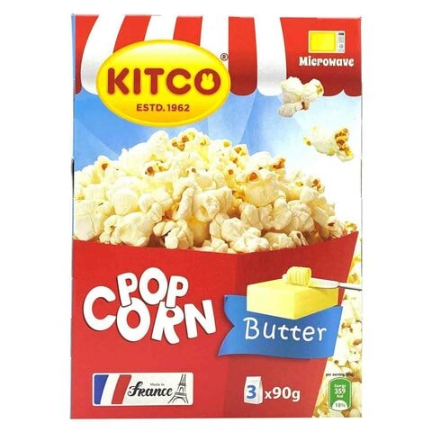 Buy Kitco Popcorn Butter 270g in Saudi Arabia