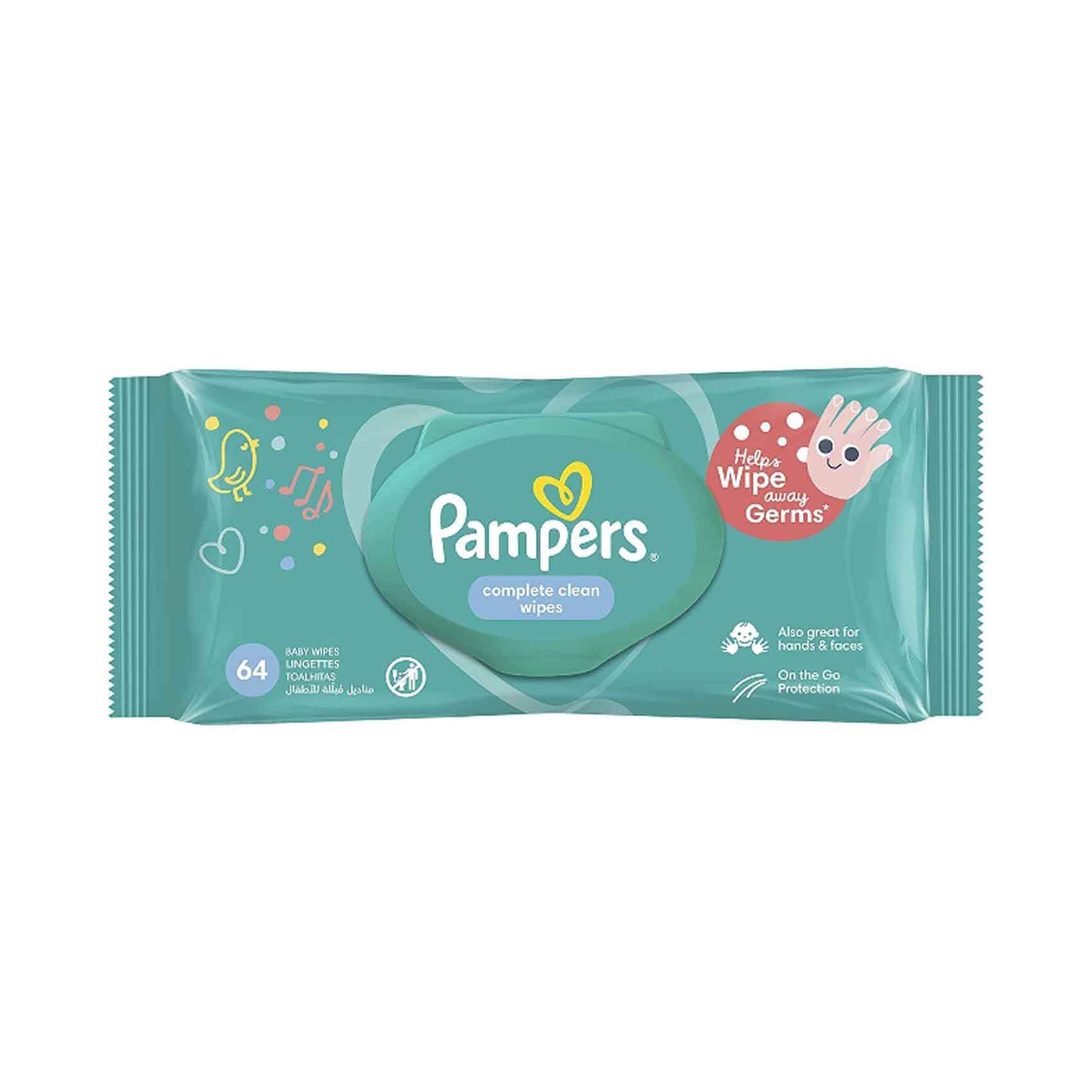 Pampers complete store clean wipes