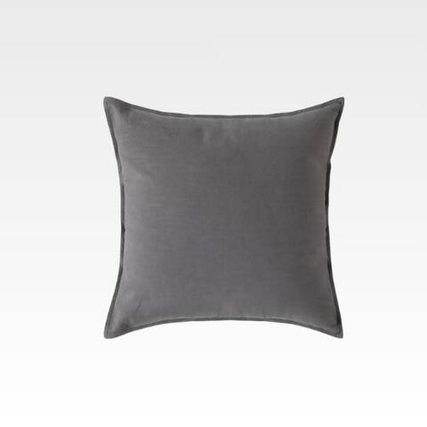 Gray pillow hot sale cover