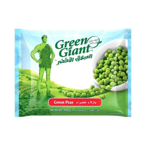 اشتري غرين جاينت بازلاء خضراء مجمدة 450 غرام في الامارات