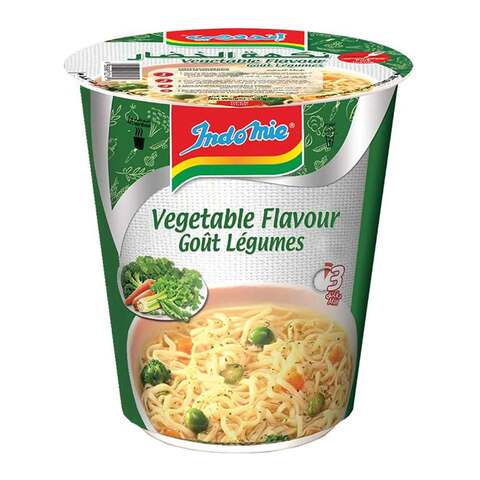 Indomie Cup Noodles Vegetable Flavor 60g