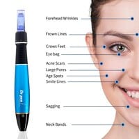 Dr Pen Ultima A1 Wireless Microneedling with 12Pcs Cartidges Kit Microneedling Derma Pen Micro Needles Pen Home Skin Care Device