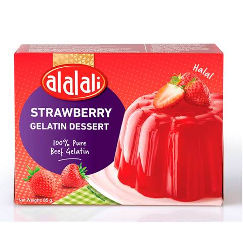 Al Alali Strawberry Gelatin Dessert 85g